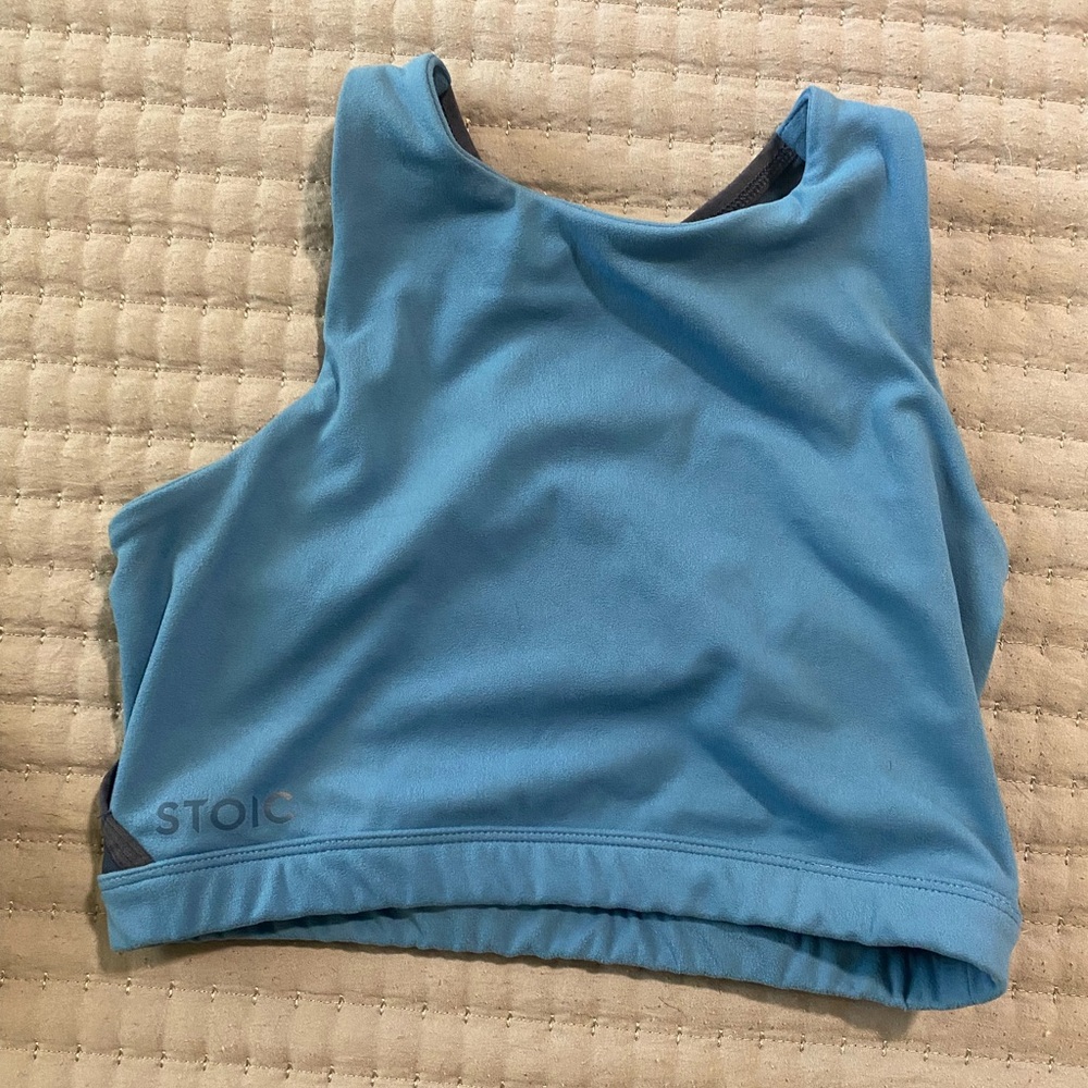 Stoic Blue Sports Bra